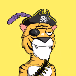 Grouchy Tiger Social Club #9822
