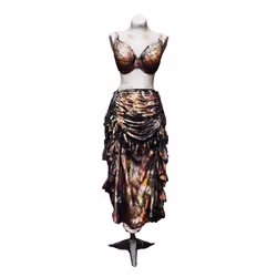 Painted Cocktail Dress