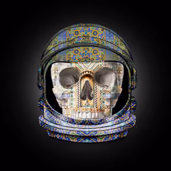 astroland skull #9- by Ali vision 