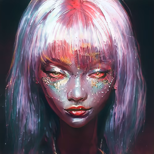#093 Linnah - 1000Days1000Faces Collection