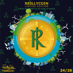 ReillyCoin Limited Edition COP26 Glasgow Collection  No.24 of 26 Pieces. 
