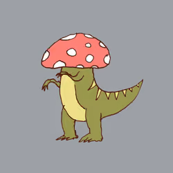 Hybrid Creature #07 - The Dino Shroom