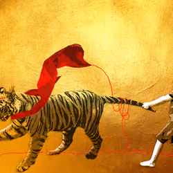 Don't Pull On The Tiger - Limited Edition 1 of 1