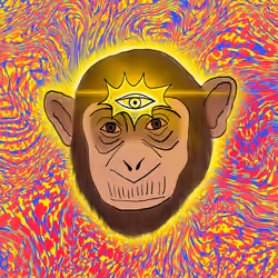 Stoned Third Eye Ape #108
