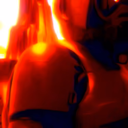 Standing guard on Vaders rehab 