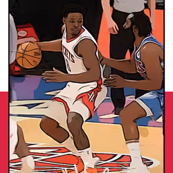 Jae'Sean Tate Rookie Card 1 of 1.