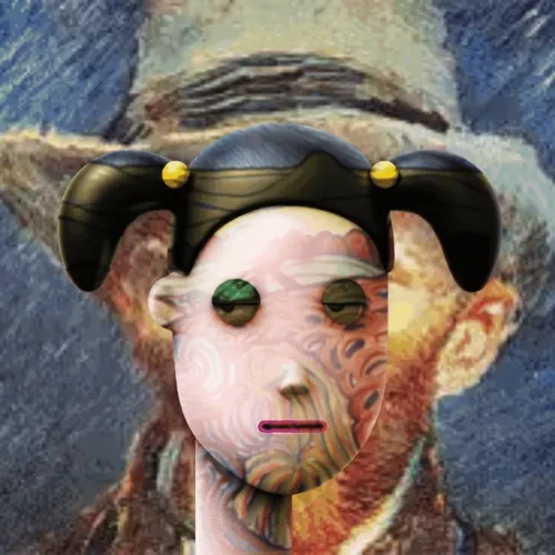 3d Van Gogh Punks