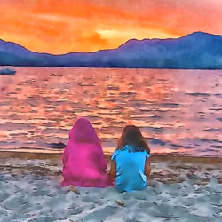 Sunset Memories (Watercolors)