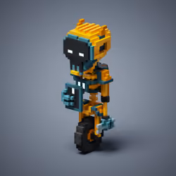 0066 SKELETON Robot