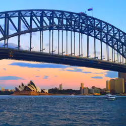 Sydney Harbour Bridge and Opera House