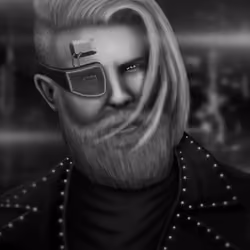 Cyberpunk Future Human Upgrade