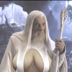 gandalf with boobs 1/1