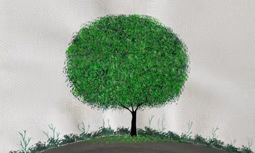 That tree... and the swaying grass #1