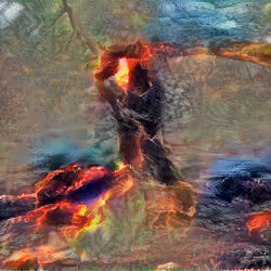 Elemental Tree #5 - Fire