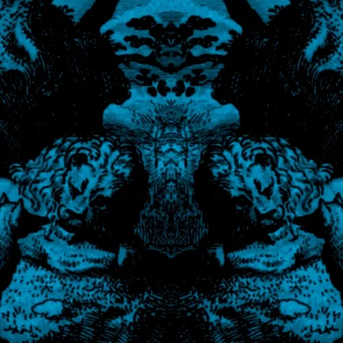 Trance Utopia Mirror Lion by Dubwoman AKA Giovanna Sun