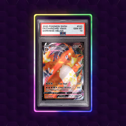 2020 POKEMON SWSH #020 FA/CHARIZARD VMAX DARKNESS ABLAZE PSA 10 GEM MT