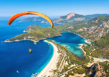 ÖlüDeniz (paragliding hiking history civilization)