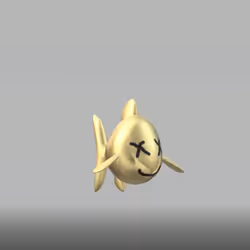 HAPPY FISH LIGHT GOLD