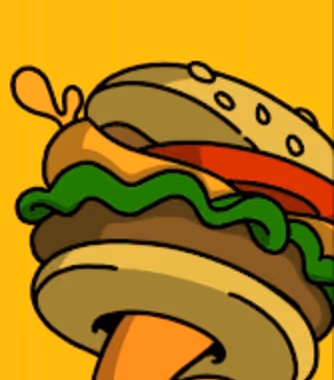 a burger