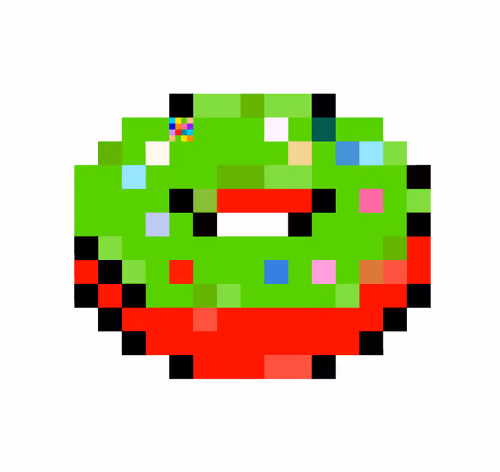 DISTRTD DONUT #001