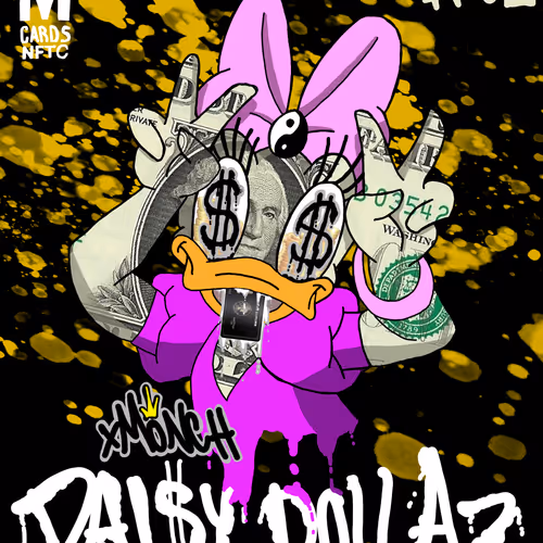 xMONCH CARDS NFTC - S01C01 - Dai$y Dollaz GOLD