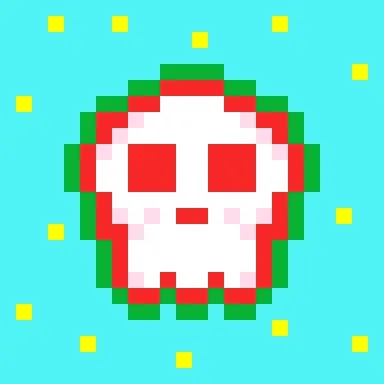 Kawaii SKULL #9981