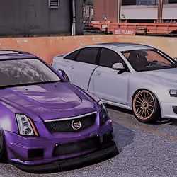Gta 5 Catilac and Audi 