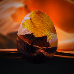 #397 - Voxel Eggs