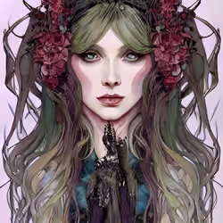 Abstract Queen Witch