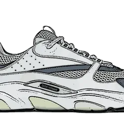 gK B22 White Silver