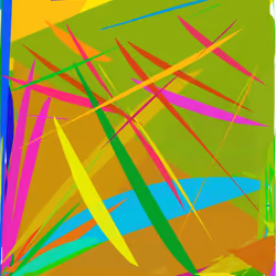 Crypto Jungle and color crosses - ULTRA RARE [1 of 1]