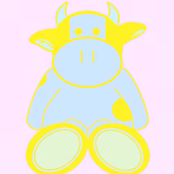 Pocket Cows #6 MDMA cow