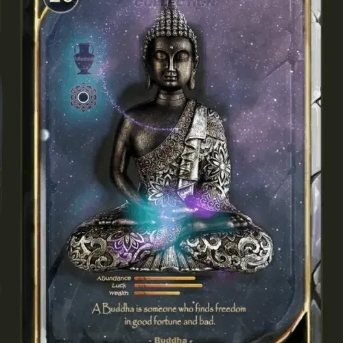 Non-materialistic Buddha