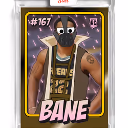 Bane ROOKIE 1 OF 1 (#167)