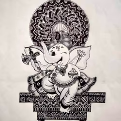 God Baby Ganesh