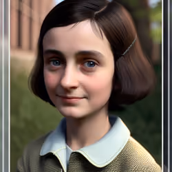 ANNE FRANK [AI NFT #073]