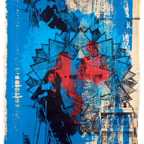 Justin Aversano - Nine of Staffs - Physical Tarot Scroll - 3/5