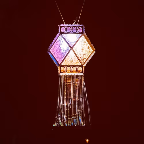 Glowing Spice Lanterns: An Indian Illumination Collection