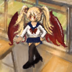 Lana Succubus Girl - School Ver. 