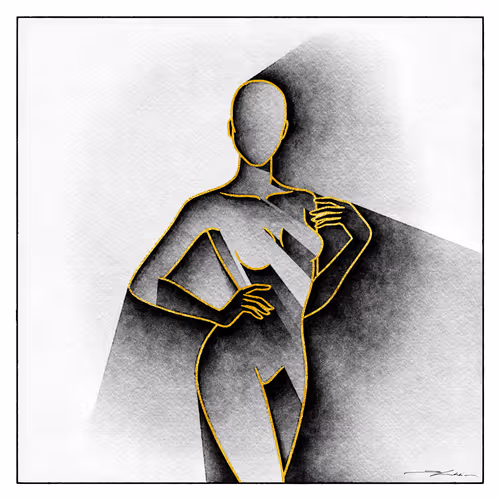 Graphite And Gold