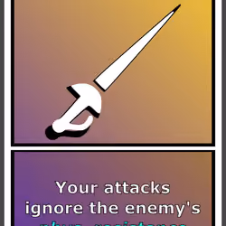 Weapon Rapier