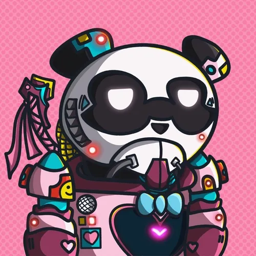 Robotic#043 - Cute Panda Robot