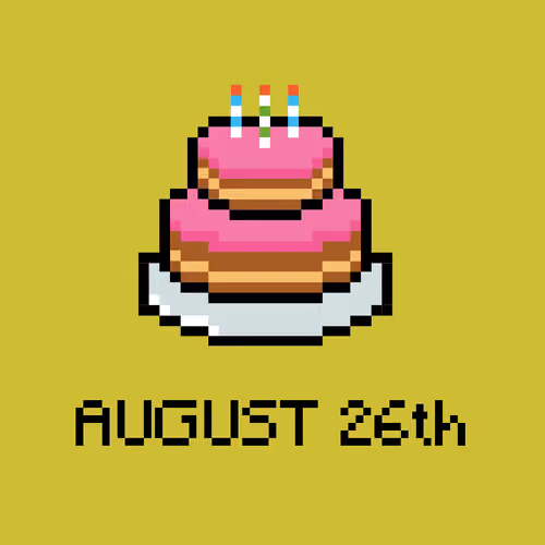 CryptoBirthdayCake #239 August 26th