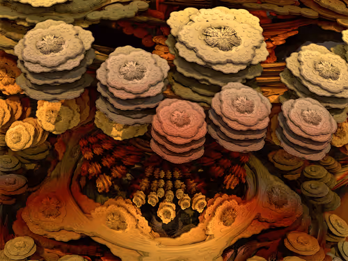Flowers in the metaverse universe