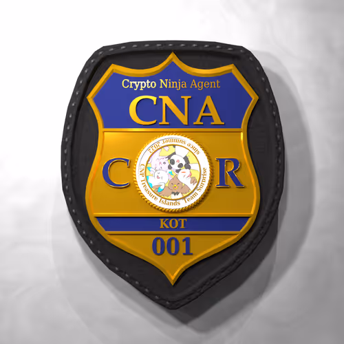Crypto Ninja Agent 001