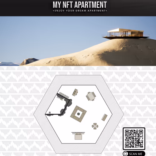 NFT Apartment - Mount Everest apartment #04/10 - "Design Mountain"