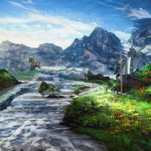 1000 Unique Ai Generated Landscapes