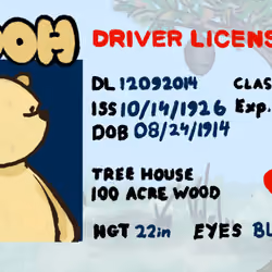 License to Pooh