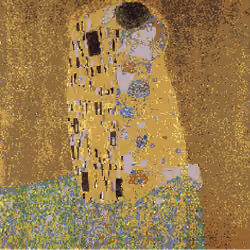 Pixel Painting #7: Gustav Klimt - The Kiss