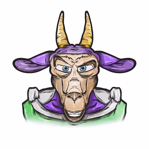 CryptoGOAT #088 "Buzz Lightyear GOAT"